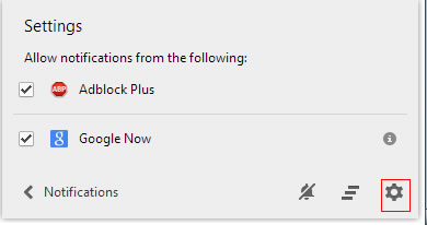 disable extension desktop notifications