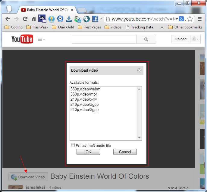 download youtube video screenshot